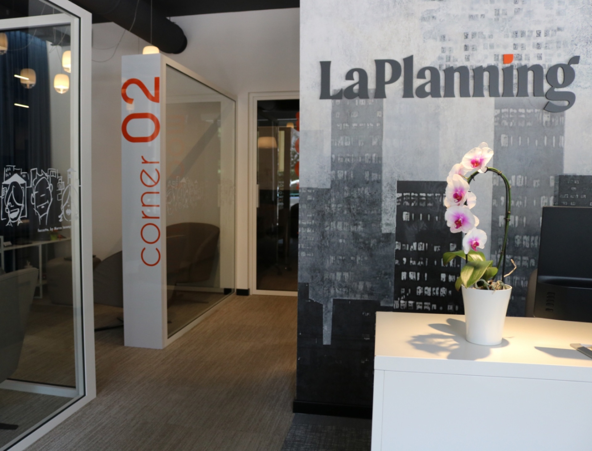 I corner di consulenza della sede LaPlanning